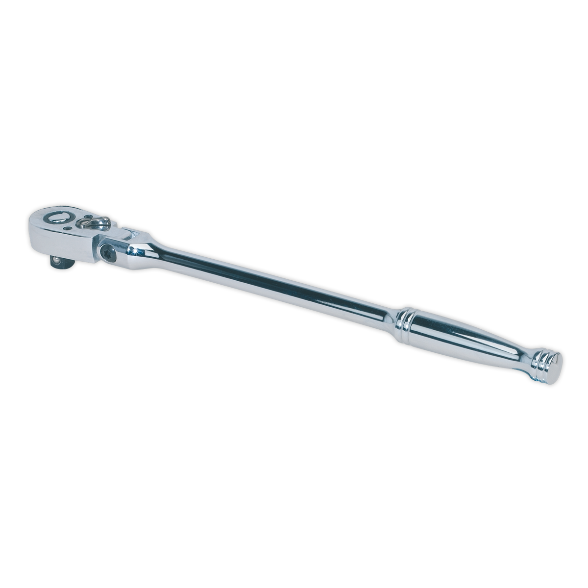 Sealey Ratchet Wrench Flexi-Head 300mm 3/8" Drive Pear-Head Flip Reverse AK661F