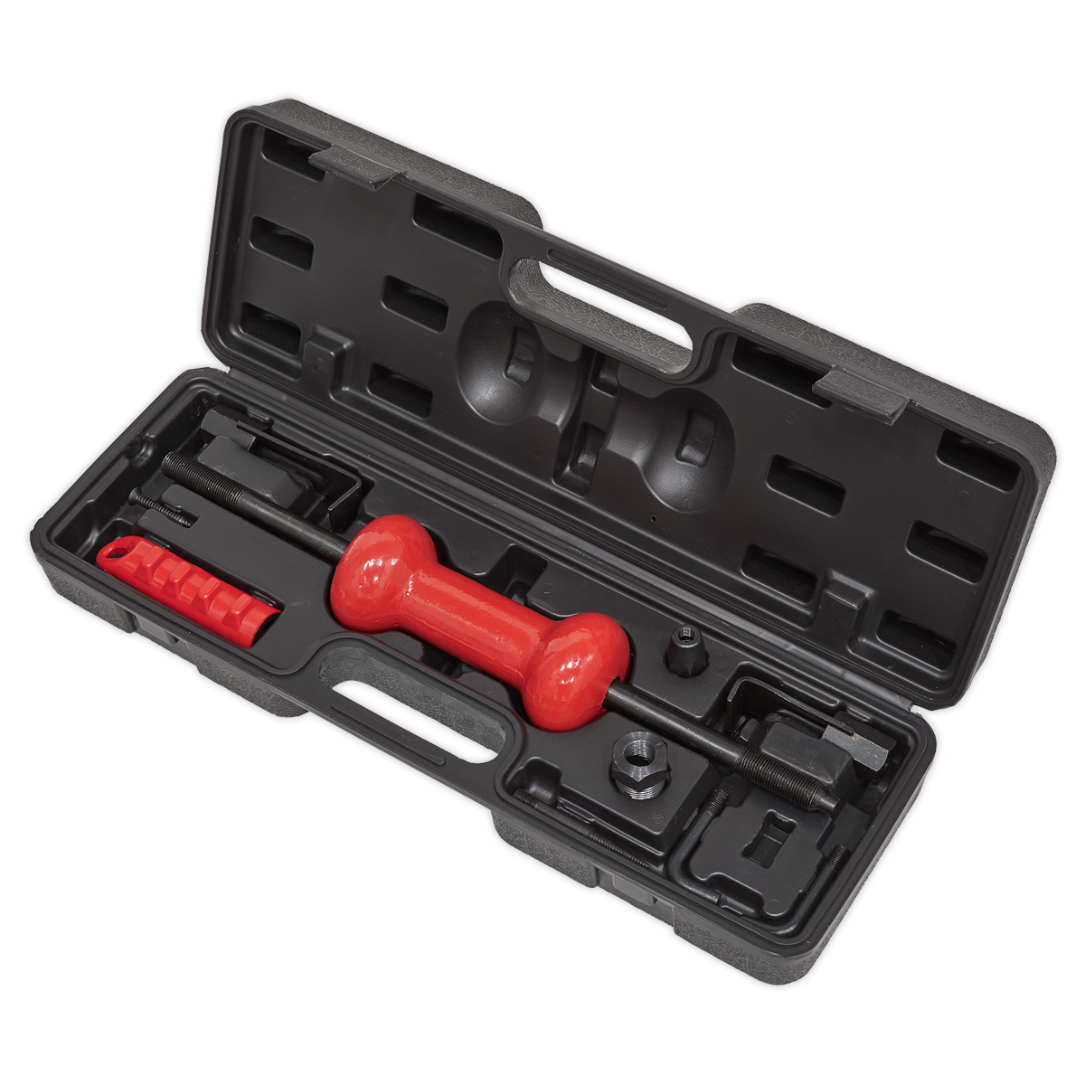 Sealey Slide Hammer Kit With Comfortable Rubber Grip Handle 9 Pieces DP9/5B