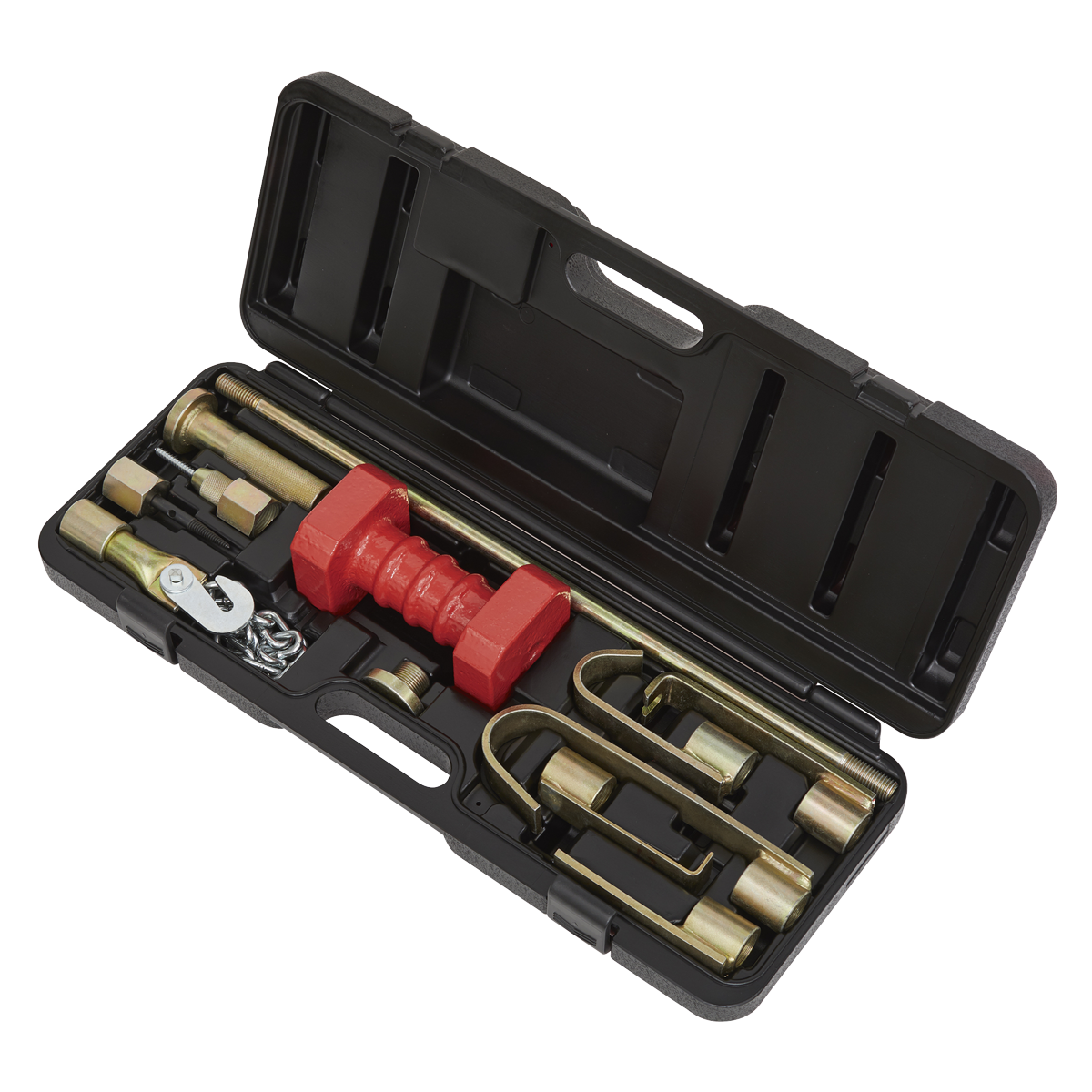 Sealey Heavy Duty Slide Hammer Kit For Body Panels & Vehicle Chassis 10pc DP90