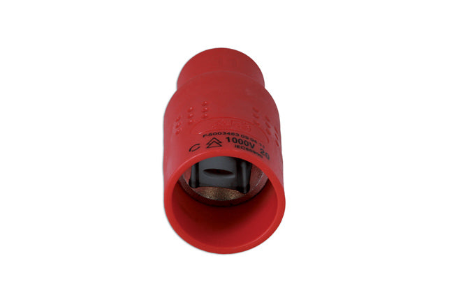 LASER 7989 1000V Insulated Socket 1/2" Inches Drive 11 mm Hex VDE Safety Tool