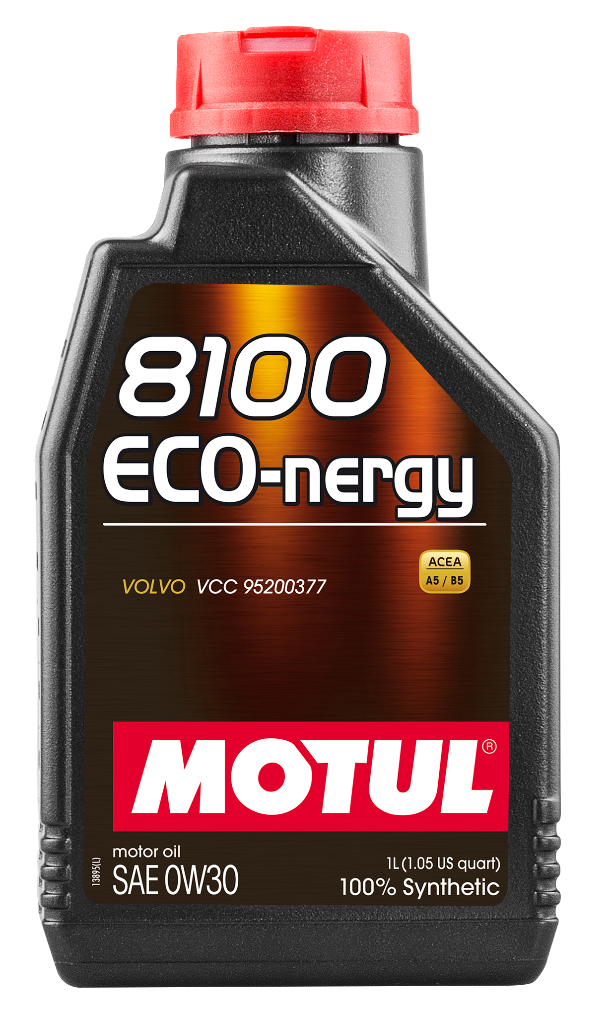 Motul 8100 ECO-NERGY 0W30 1L Auto Oil Lubricant 0W-30 Fully Synthetic 102793