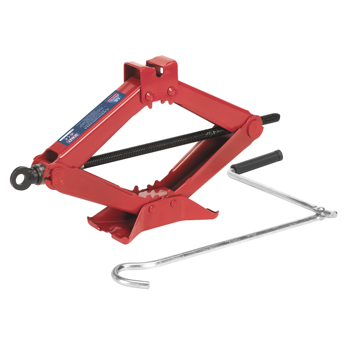 Sealey Scissor Jack Heavy Duty 1.5 Tonne With Fine Rolled Thread TUV/GS 58M