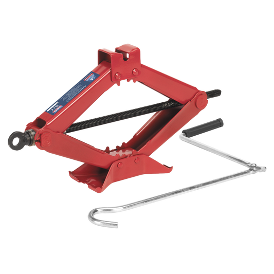 Sealey Scissor Jack Heavy Duty 1.5 Tonne With Fine Rolled Thread TUV/GS 58M