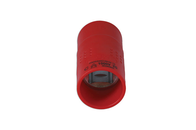 LASER 7993 15mm Insulated Socket 1/2" Drive VDE Certified For Hybrid EVs