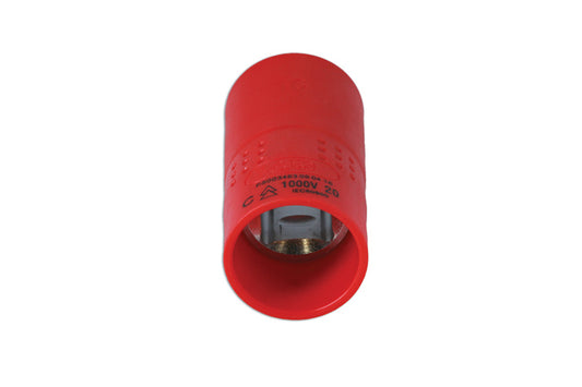 LASER 7994 Insulated Socket 1/2" Drive 16 mm Chrome Vanadium VDE 1000V Tool