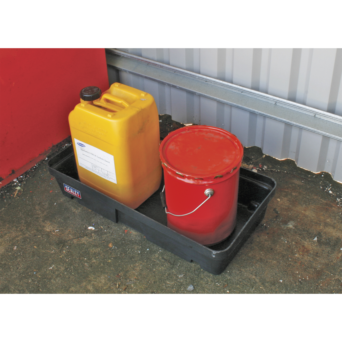 Sealey Spill Tray High-Density Polyethylene Lightweight - 30L 30 Litres DRP30