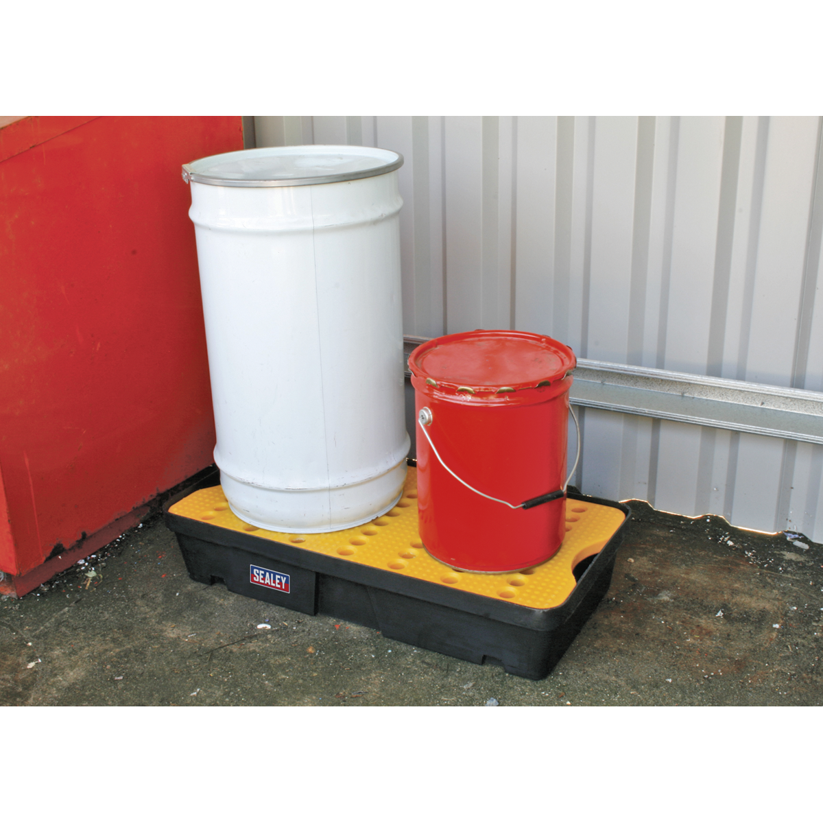 Sealey Spill Tray With Platform From High-Density Polyethylene 30 Litres DRP31