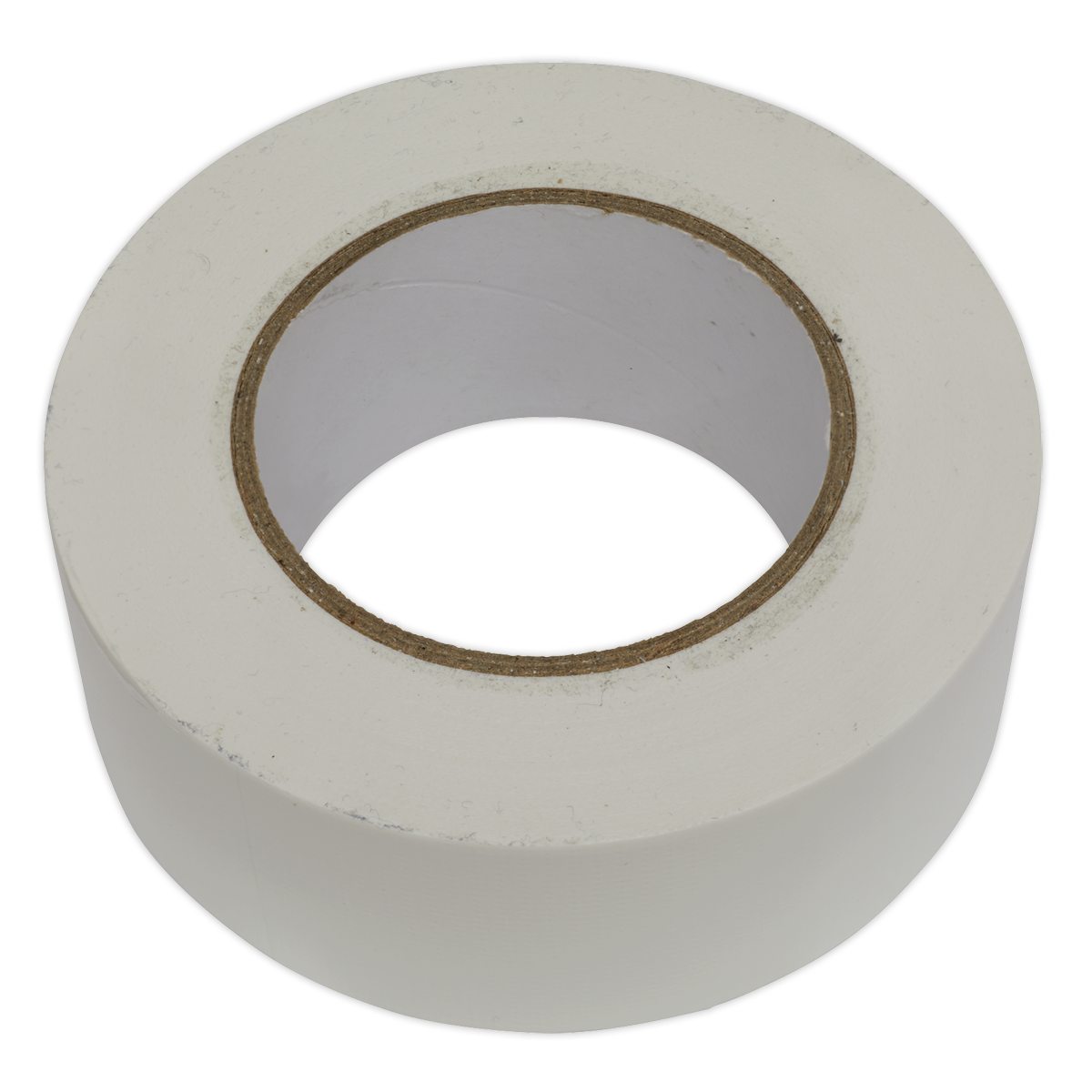 Sealey Duct Tape 50mm x 50m White Gloss Finish Moisture Resistant Seal DTW