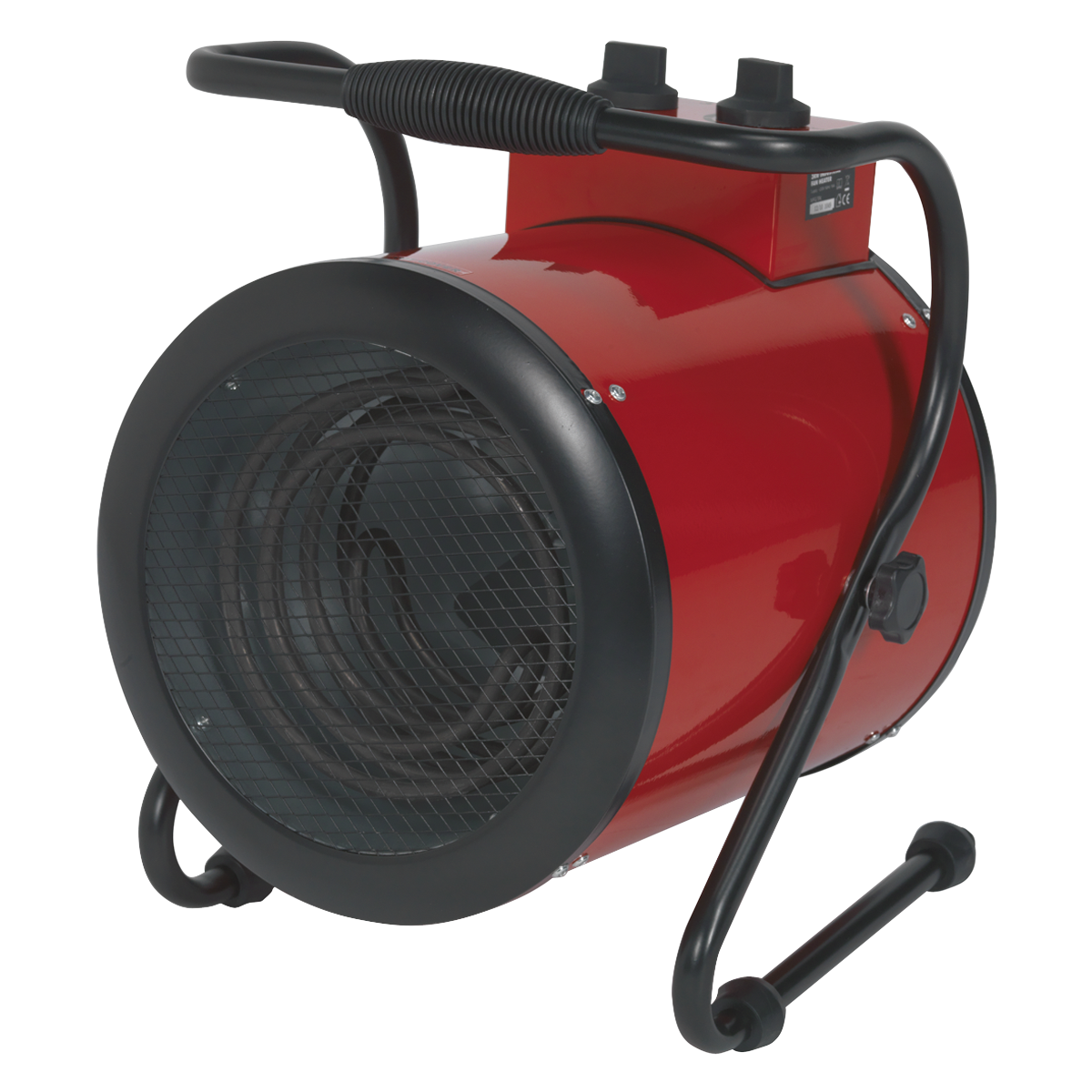 Sealey 3kW Industrial Fan Heater With 2 Heat Settings Thermostat Control EH3001