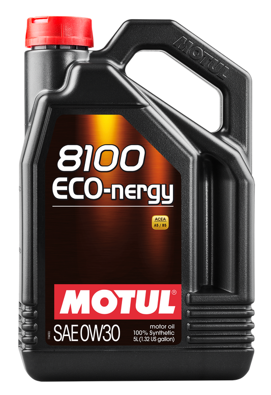Motul 8100 ECO-NERGY 0W30 5 Liter Auto Engine Lubricant 0W-30 Fully Synthetic