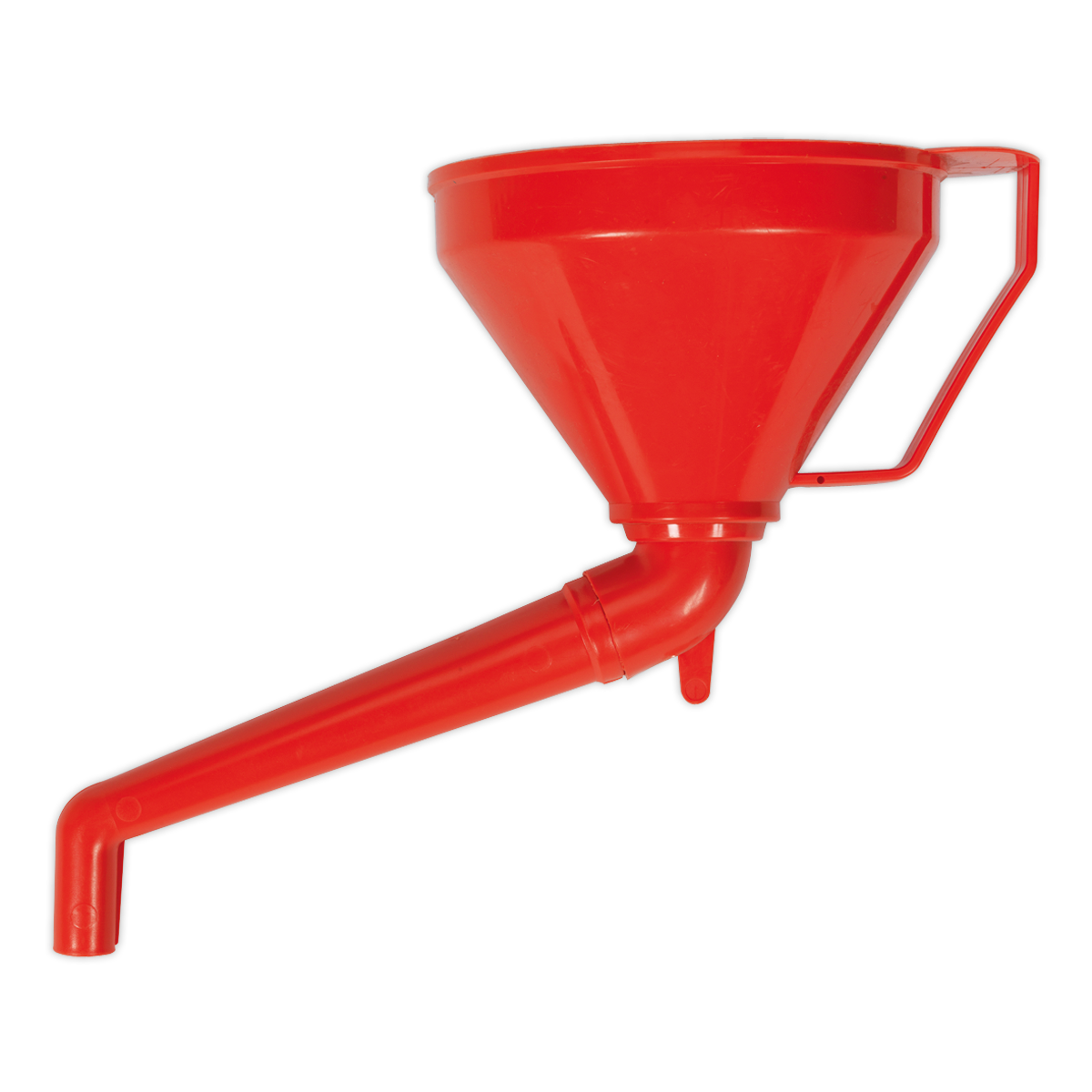 Sealey Ø160mm Funnel With Fixed Offset Spout & Filter - Polyethylene F16