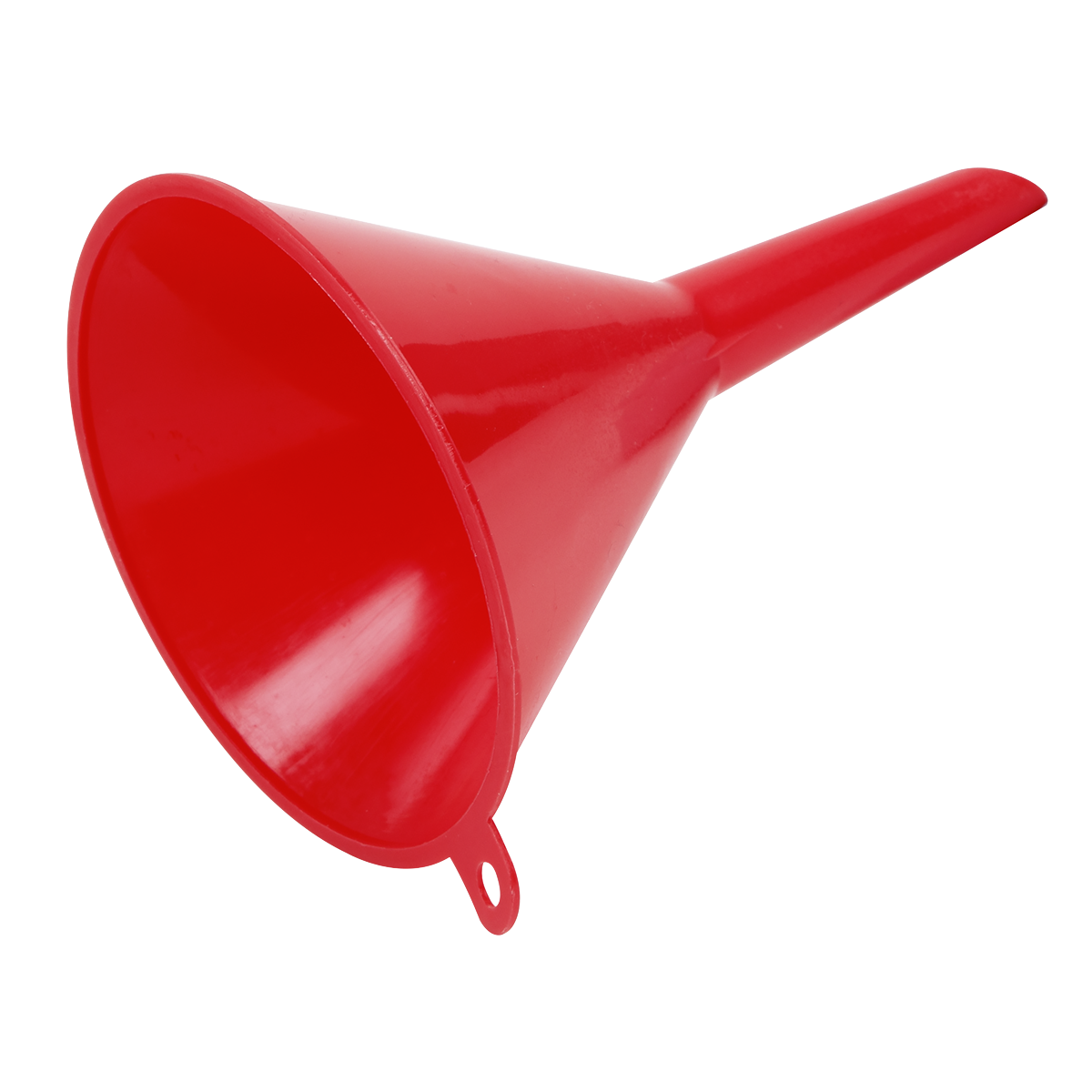 Sealey 4 Pieces Economy Fixed Spout Small Polyethylene Funnel Set - Red F92