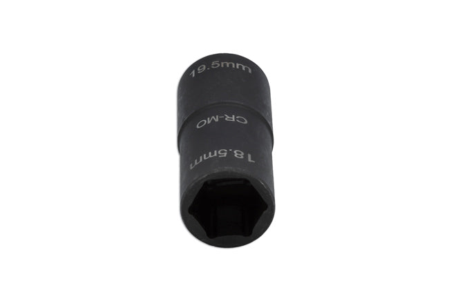 LASER 8014 Double Ended Damaged Wheel Lug Nut Socket 1/2" Drive 18.5mm-19.5mm