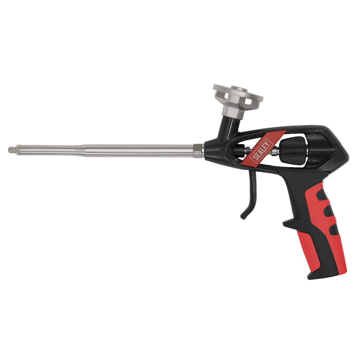 Sealey Foam Gun For Expanding Foam Cartridges Adjustable Flow Control FG001