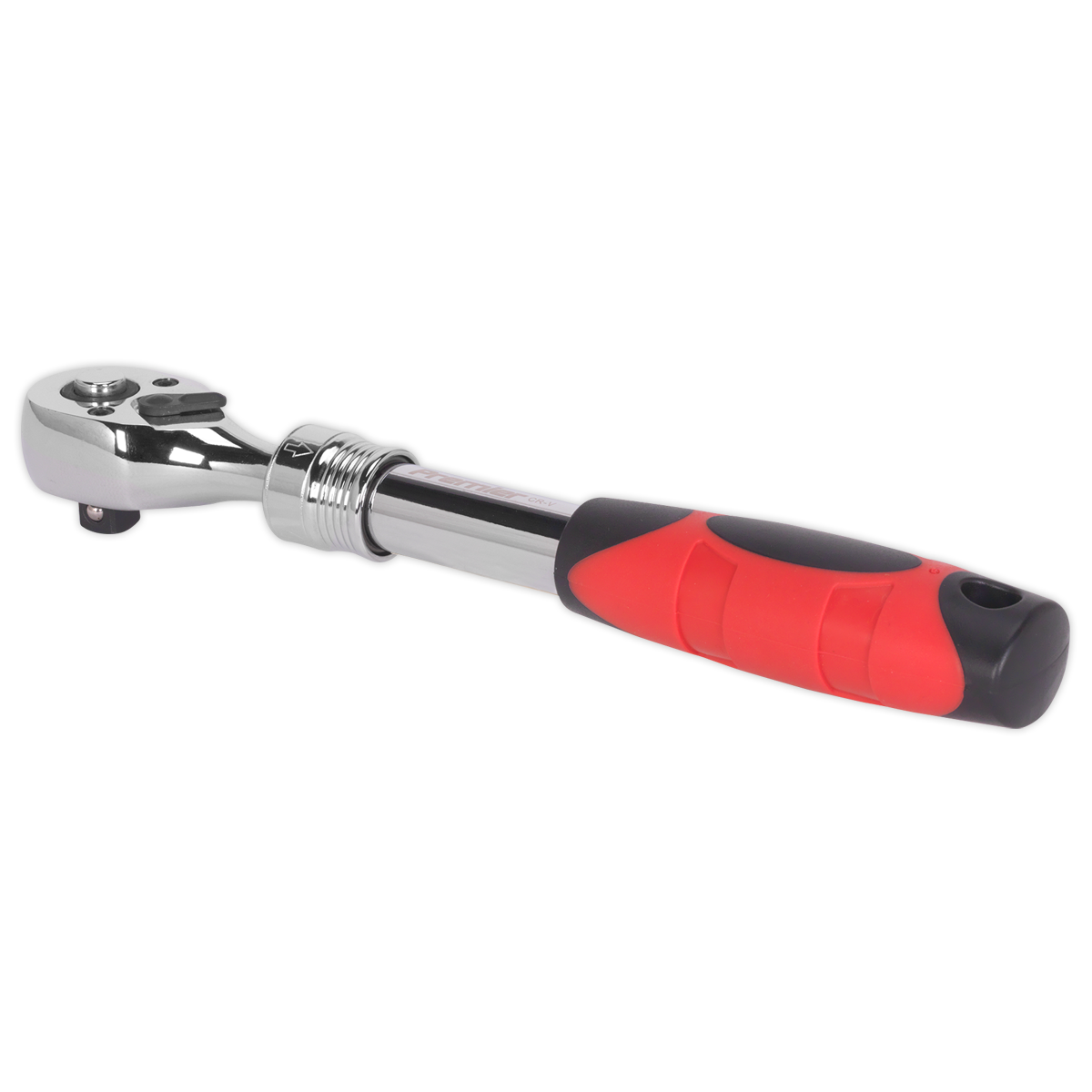 Sealey Ratchet Wrench 3/8" Square Drive Extendable Chrome Vanadium Steel AK6687