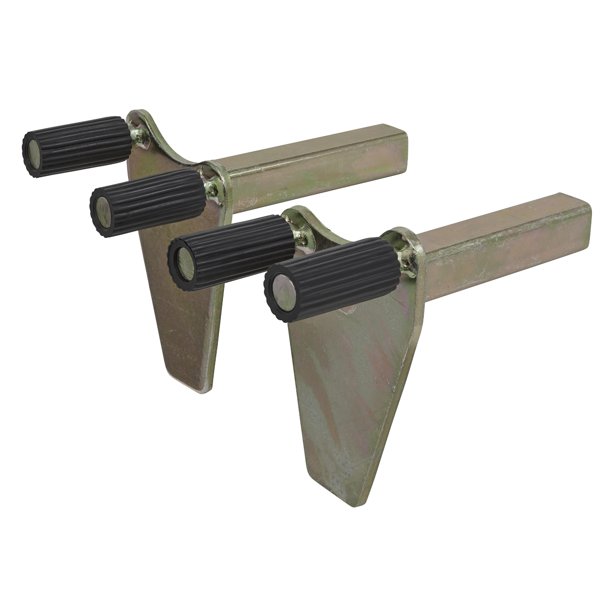 Sealey Fork Cradle Supports For Front Paddock Stands Phosphate Finish FPSFC