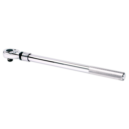 Sealey Heavy Duty Ratchet Wrench 3/4" Square Drive Extendable Silver AK6691