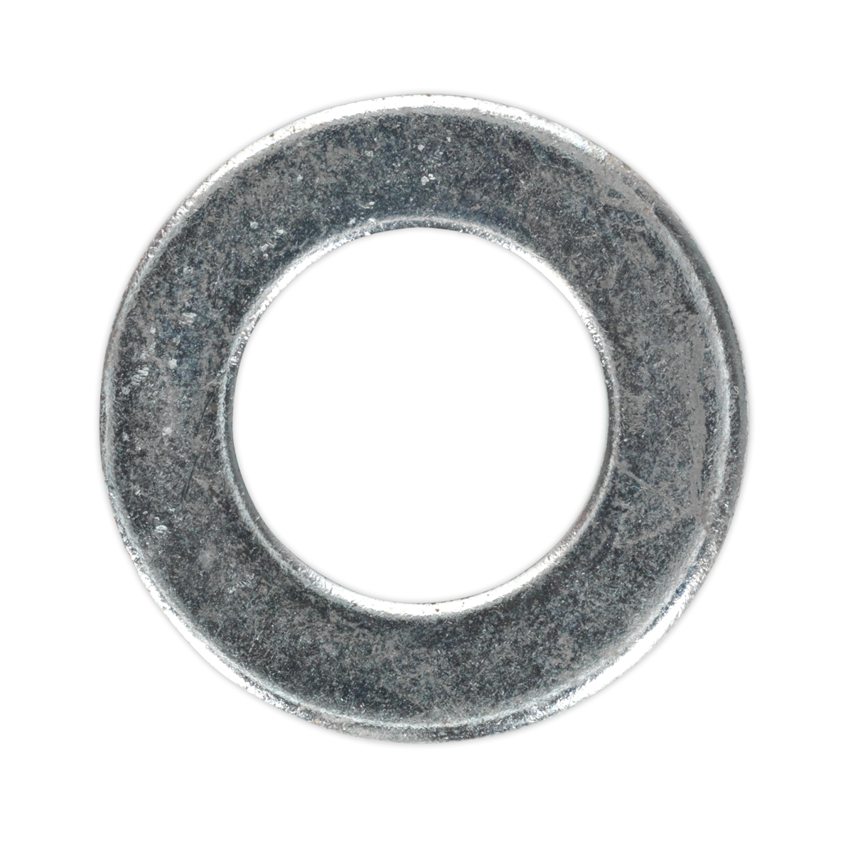 Sealey Flat Washer M20 x 37mm Form A Zinc DIN 125 - Pack of 50 Silver FWA2037