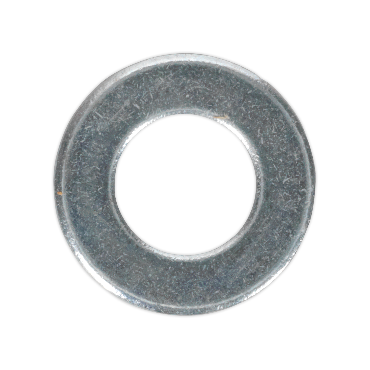 Sealey Flat Washer M8 x 17mm Form A Zinc DIN 125 Pack of 100 Silver FWA817
