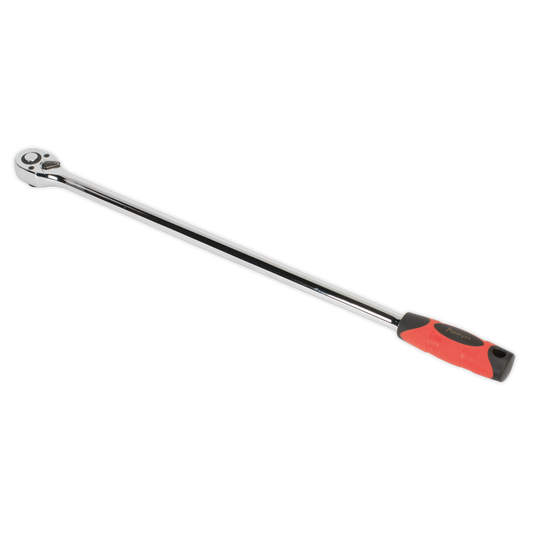 Sealey Ratchet Wrench Extra-Long 600mm 1/2" Square Drive 72 Teeth AK6695