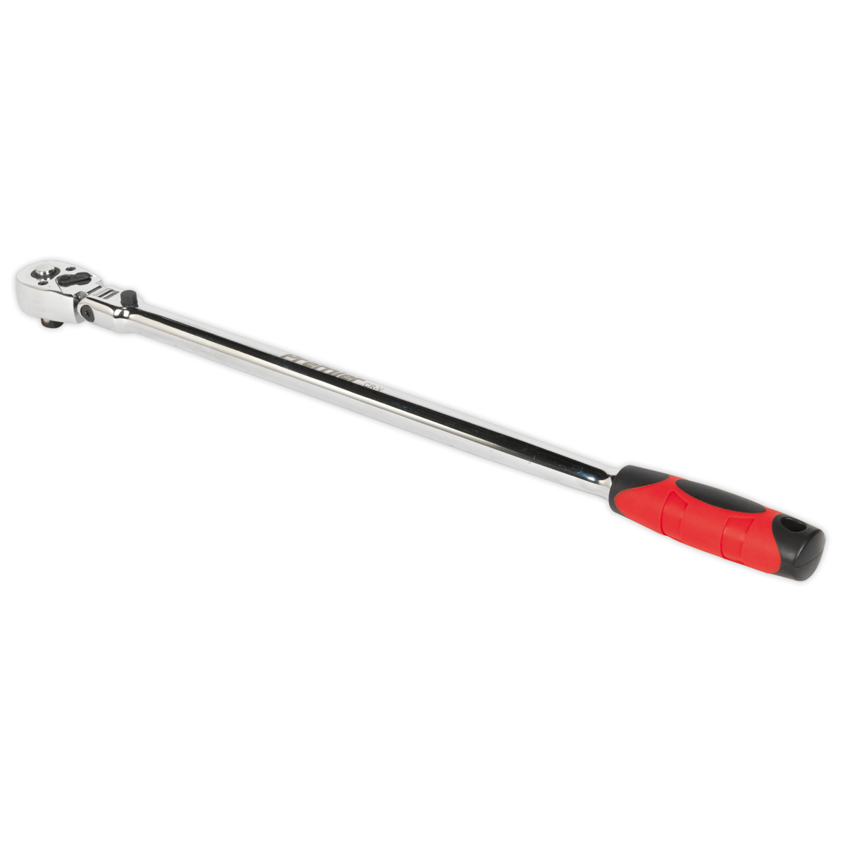 Sealey Ratchet Wrench Flexi-Head Extra-Long 455mm 3/8" Square Drive AK6697