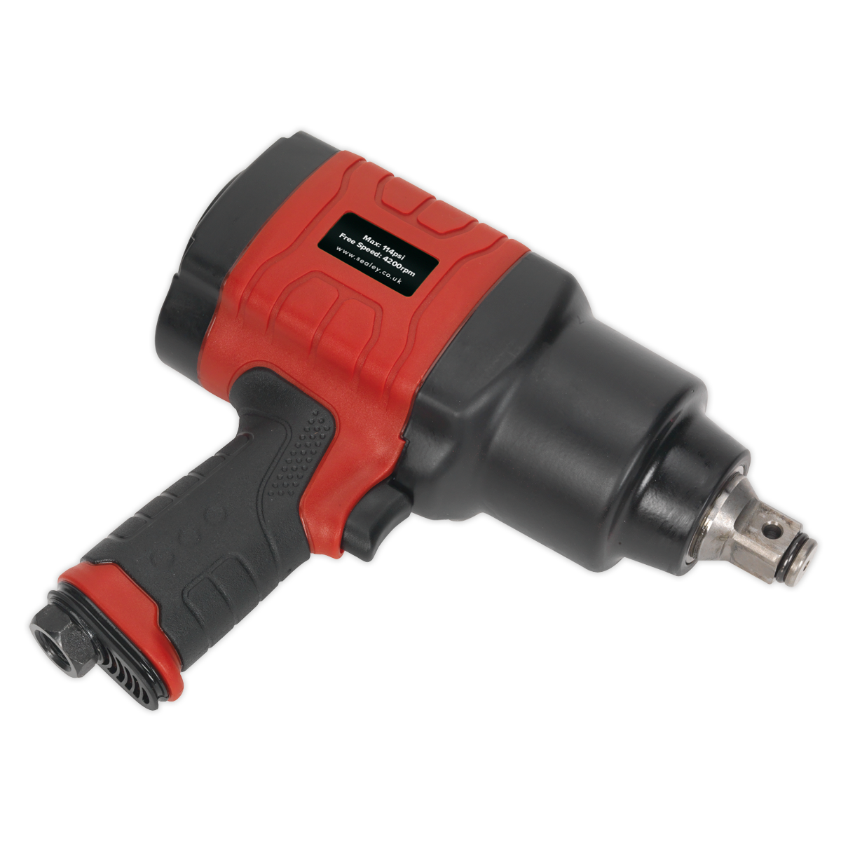 Sealey Composite Air Impact Wrench 3/4" Square Drive Twin Hammer GSA6004