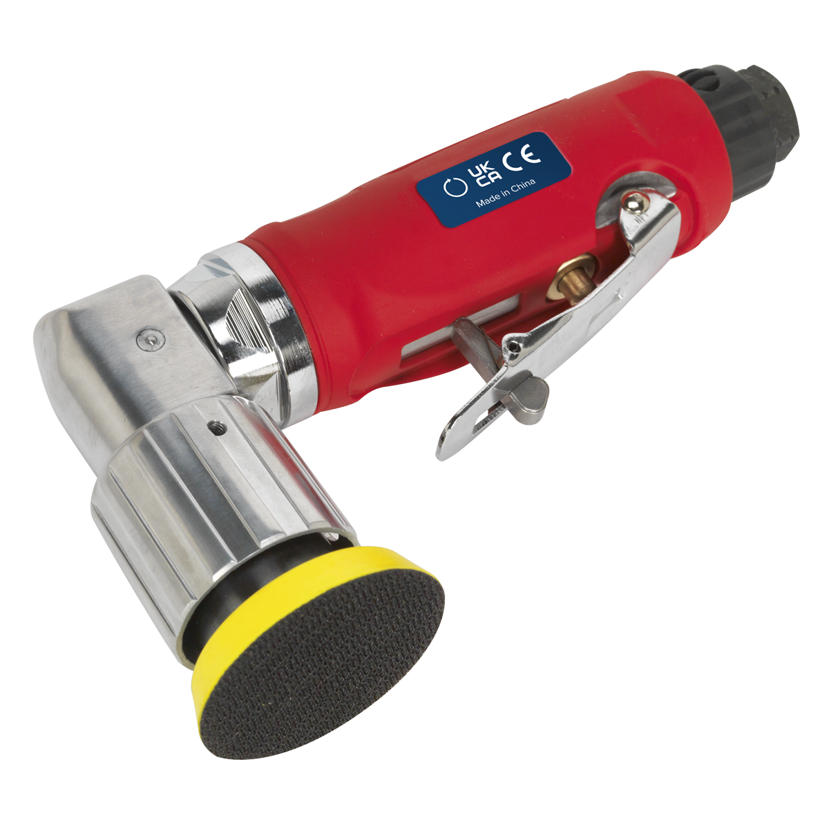 Sealey Ø50mm Air Orbital Sander With Safety Release Trigger Control GSA70
