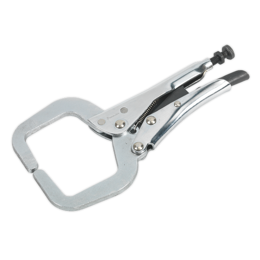 Sealey Locking C-Clamp 165mm 0-45mm Capacity For Daily Professional Use AK6826