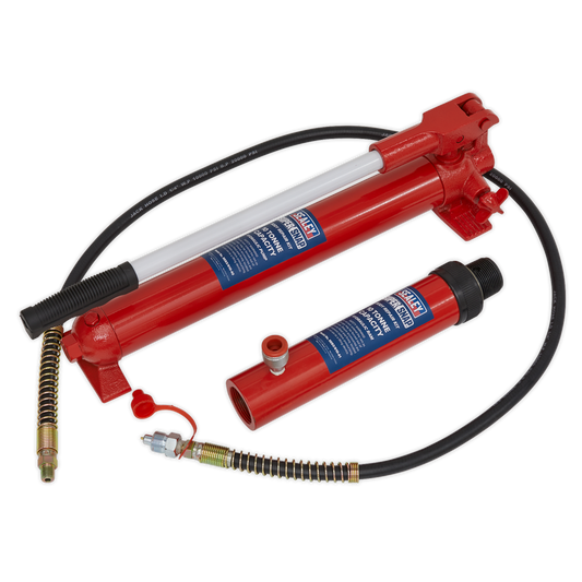 Sealey SuperSnap Push Ram With Pump & Hose Assembly 10 Tonne Workshop 610/45