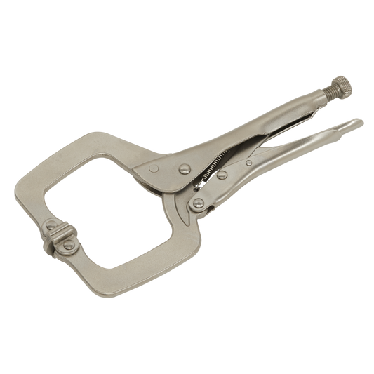 Sealey Locking C-Clamp 280mm 0-90mm Capacity For Daily Professional Use AK6827