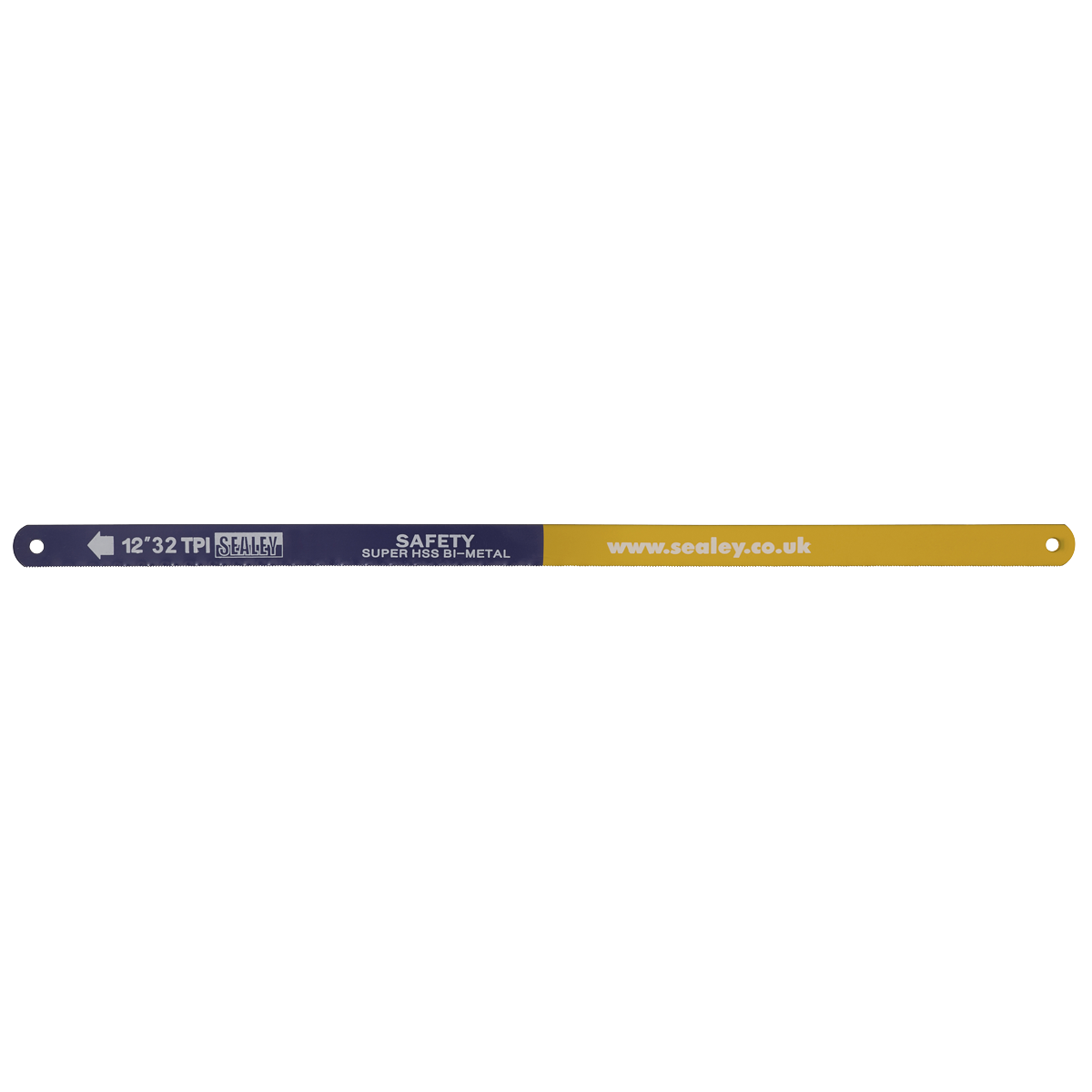 Sealey Hacksaw Blade 300mm HSS Flexible Bi-Metal 32 TPI Pack of 5 Pieces HSB0532