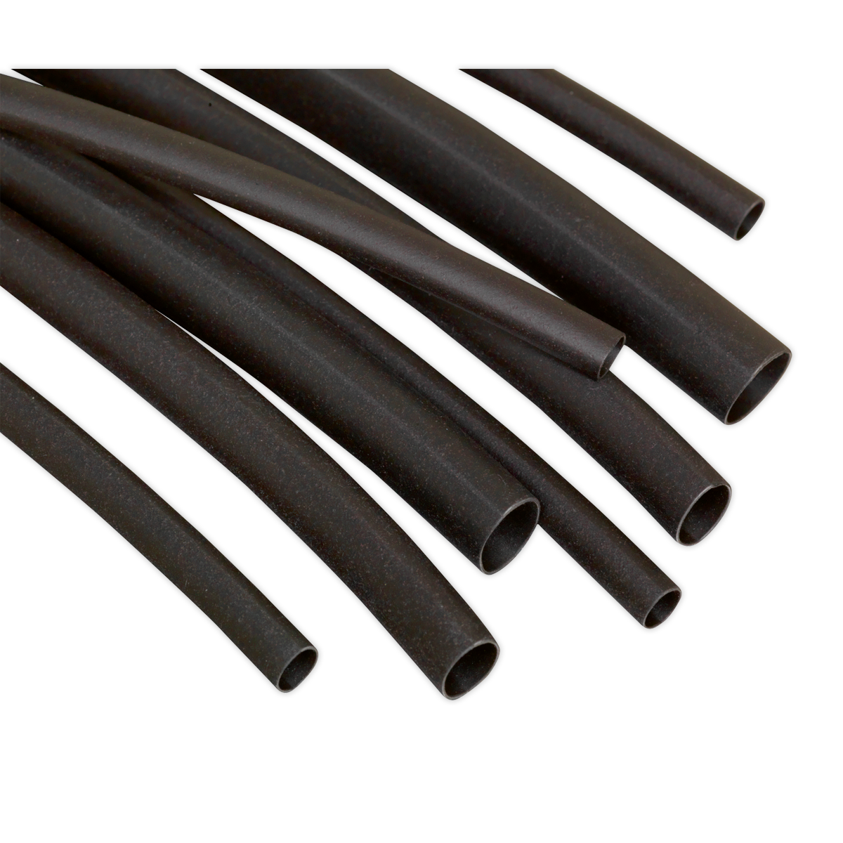 Sealey Heat Shrink Tubing Black 50 & 100mm RoHS Compliant 180 Piece HST501B