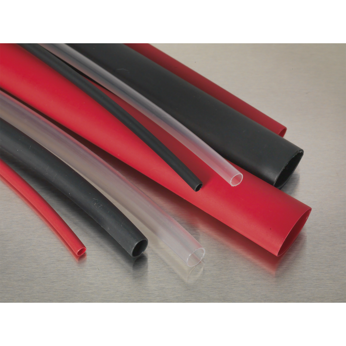 Sealey Heat Shrink Tubing Sleeve 72 Pieces Mixed Adhes Lined 200mm HSTAL72MC