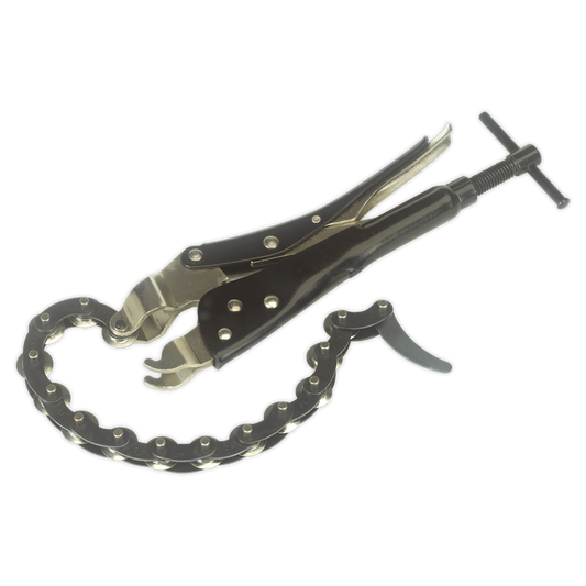 Sealey Exhaust Pipe Cutter For Thin-Wall Tubing 2.5mm Thick Silver/Black AK6838