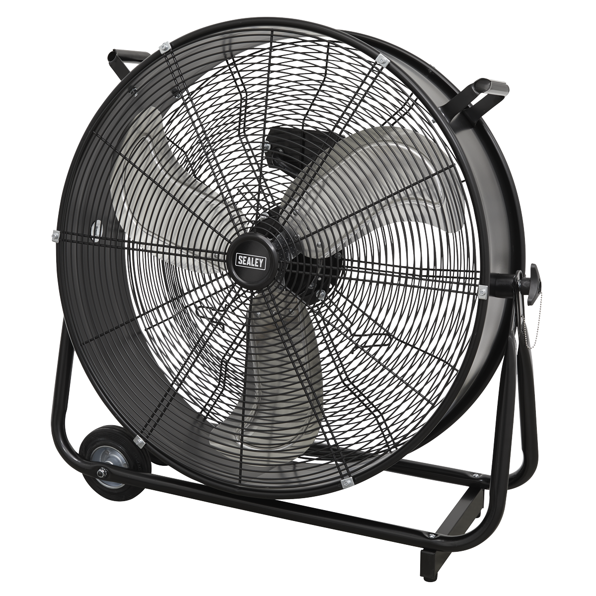 Sealey 24" Industrial High Velocity Drum Fan With 2-Speed & Handles HVD24