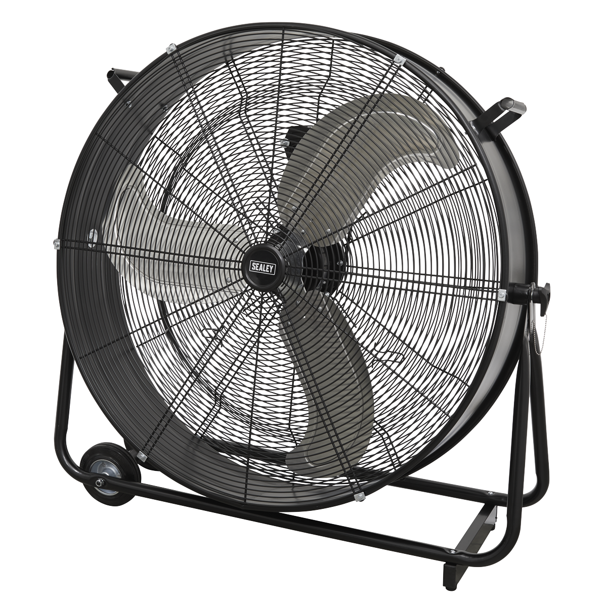 Sealey 30" Industrial High Velocity Drum Fan With 2-Speed 240V Black HVD30