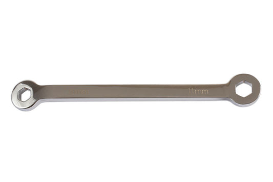 LASER 2601 Brake Spanner 9mm Hex x 11 mm Hex For Brake Line Maintenance
