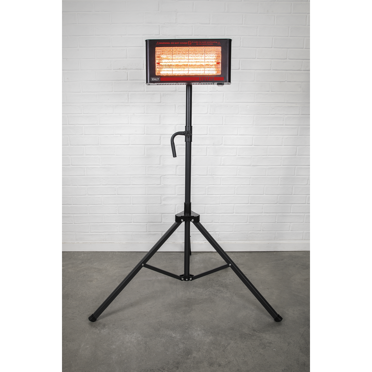 Sealey Infrared Quartz Heater With Tripod Stand 230V 1.2kW Portable IR12CT