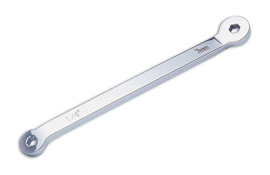 LASER 2602 Brake Line Spanner 1/4" x 7mm Hex For Brake Service & Maintenance