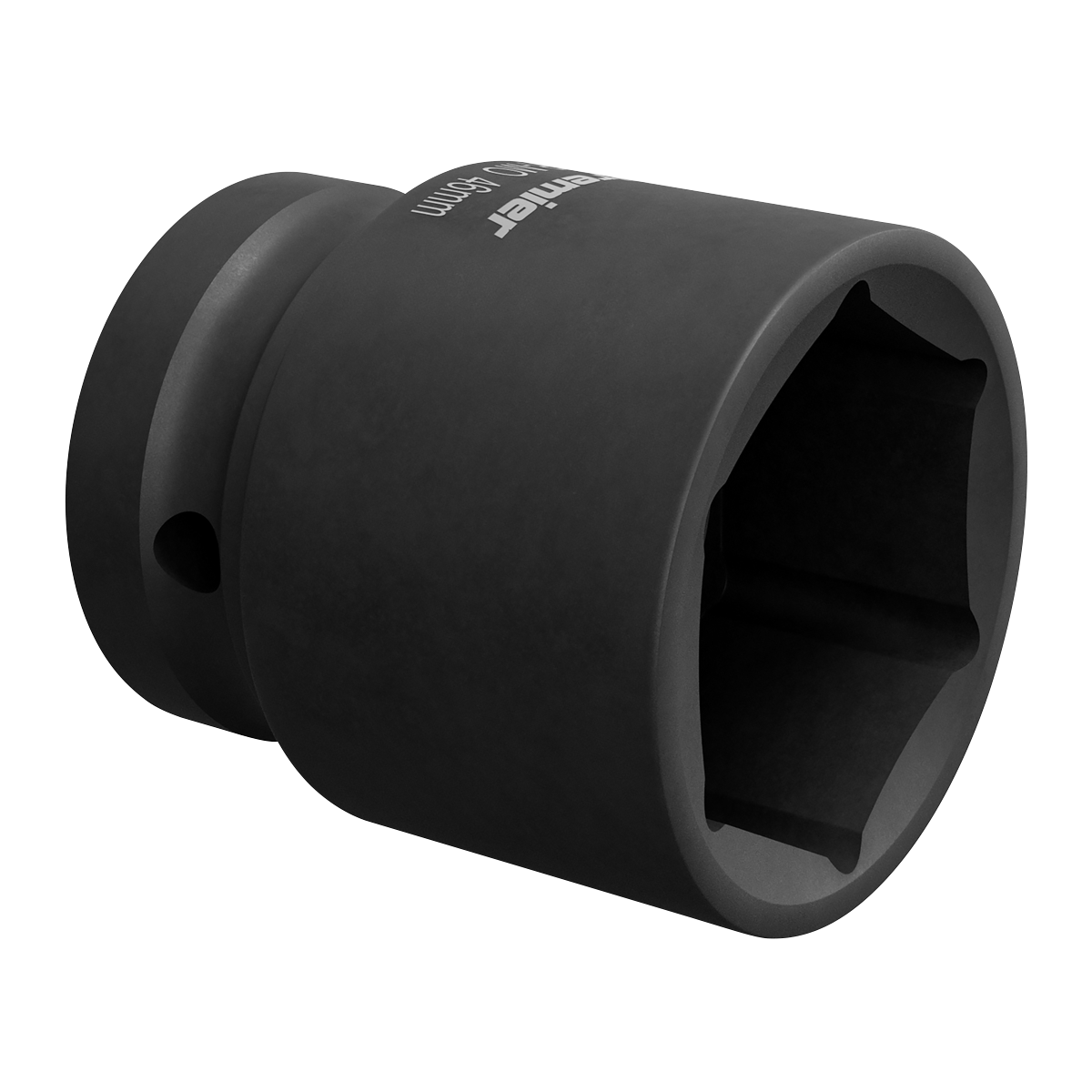 Sealey Impact Socket Tool 46mm 1" Square Drive ‎Corrosion Resistant Black IS146