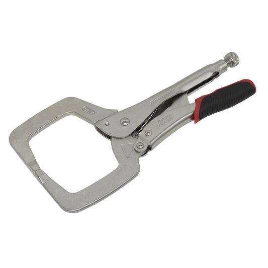 Sealey Locking C-Clamp 280mm 0-90mm Capacity Daily Professional Use AK6874