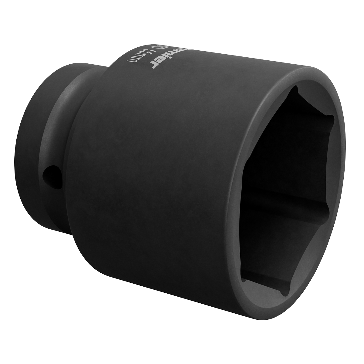 Sealey Impact Socket Tool 55mm 1" Square Drive ‎Corrosion Resistant Black IS155