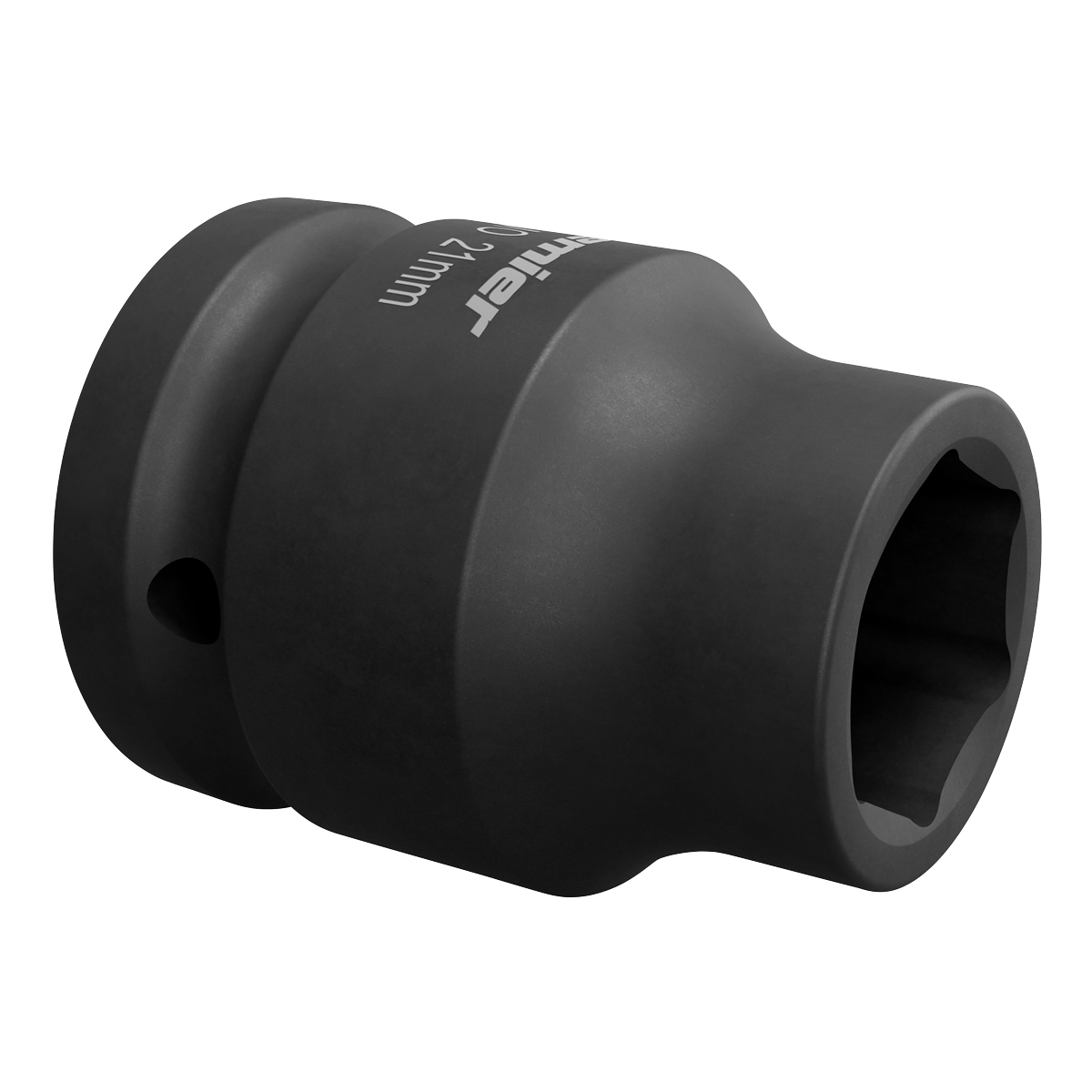 Sealey Impact Socket Tool 21mm 3/4" Square Drive ‎Anti Corrosion Black IS3421