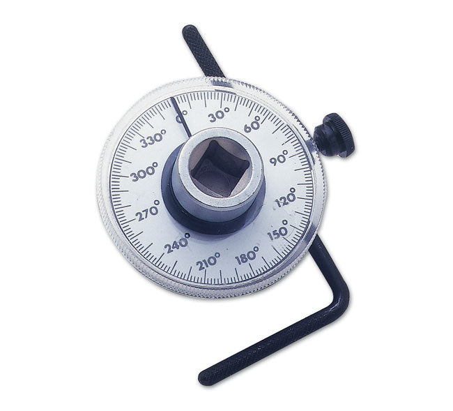 LASER 2611 Torque Angle Gauge 65mm 1/2" Drive Precision Measuring Hand Tool