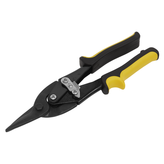 Sealey Straight Cut Aviation Tin Snips Drop-forged Chrome Vanadium AK6904