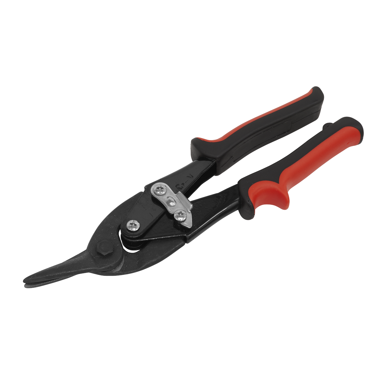 Sealey Left Cut Aviation Tin Snips Steel Blades With Serrated Jaws AK6905