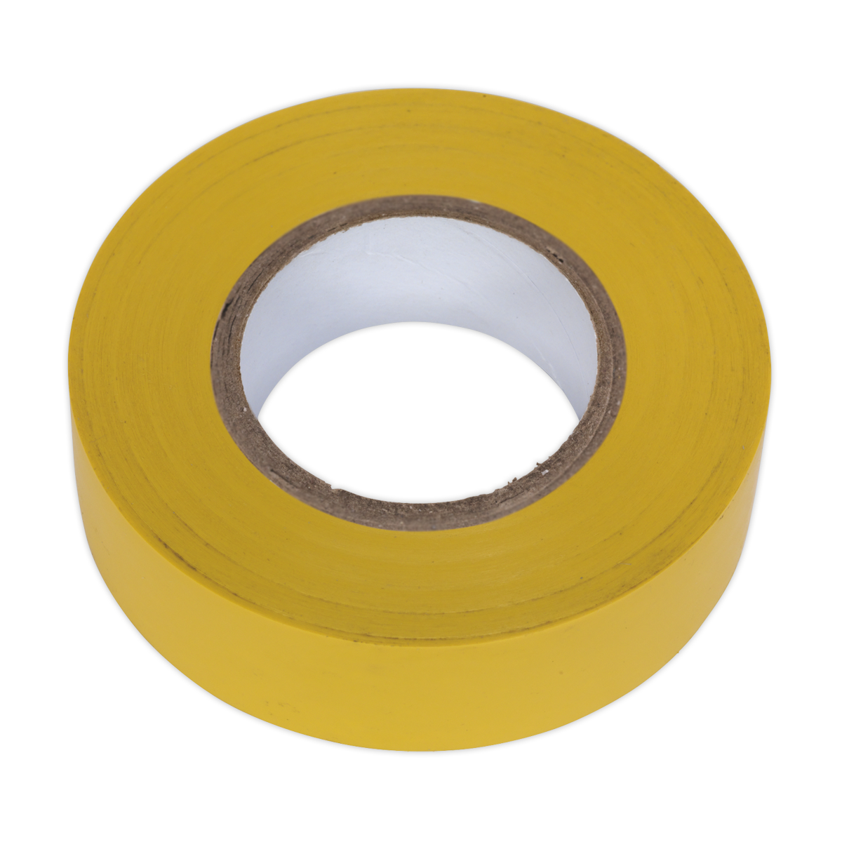 Sealey PVC Insulating Tape Electrical PVC 19mm x 20M Yellow Pack of 10 ITYEL10