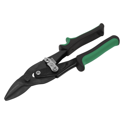 Sealey Right Cut Aviation Tin Snips Drop-forged Chrome Vanadium 250mm AK6906