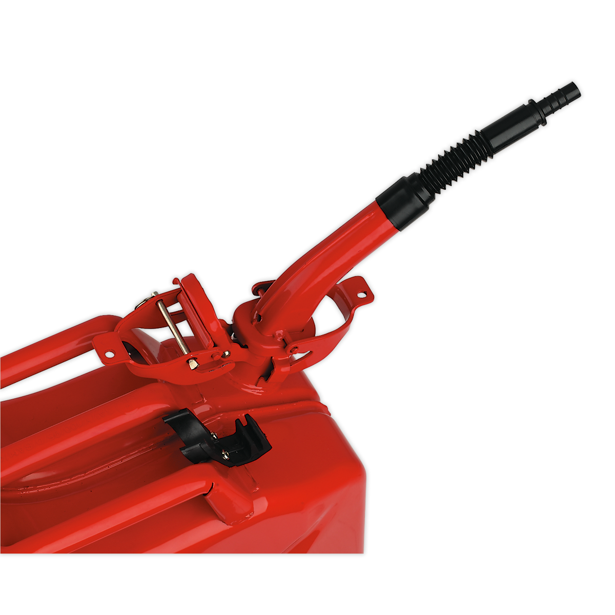Sealey Detachable Pouring Spout For JC5MR JC10 JC20 Jerry Cans - Red JC20/S