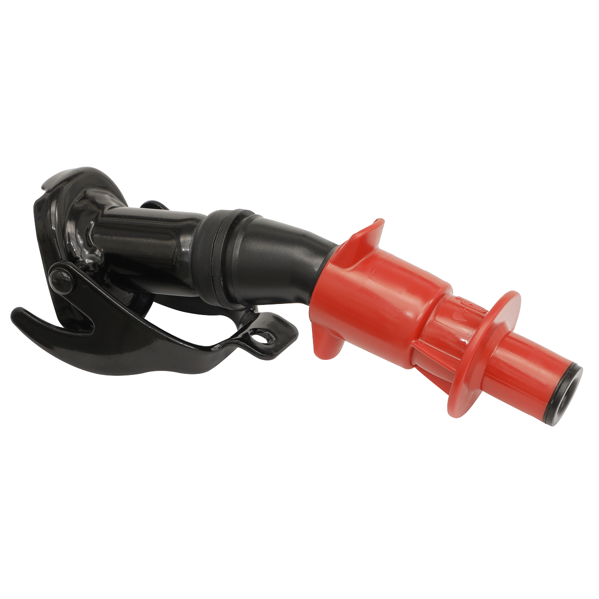 Sealey 5L & 10L Metal Jerry Can Smart Spout With Automatic Stop Red/Black JCSS